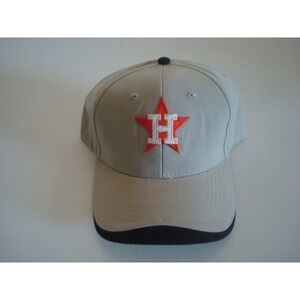 HOUSTON ASTROS     00S 90S GOLF BEACH STRAPBACK HAT CAP VINTAGE X1